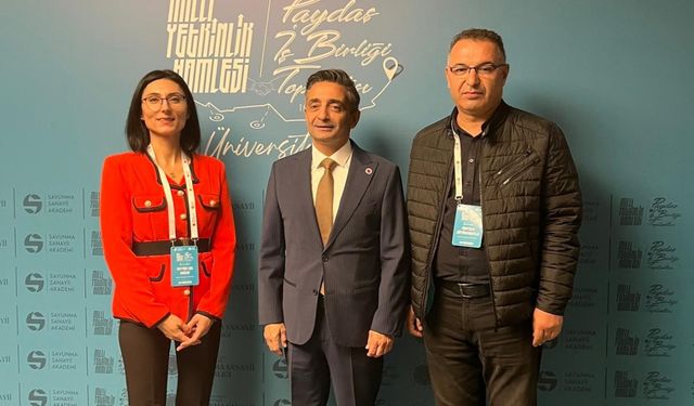 NEVÜ Savunma Sanayii Başkanlığı'nın toplantısına katıldı