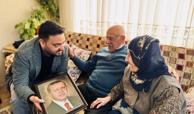 İl Başkanı Aygün gönül bağı kurmaya devam ediyor