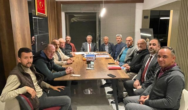 Başkan Sarıtaş muhtarlarla bir araya geldi