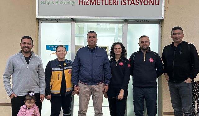 İl Sağlık Müdürü Tartar’dan 112 İstasyonuna ziyaret