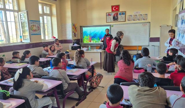 Avanos’ta su ürünleri ve çevre bilinci eğitimi verildi