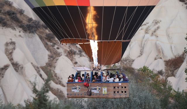 Çinliler Altın Hafta için rotayı Kapadokya'ya çevirdi