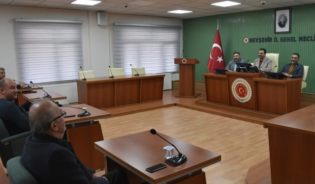 İl Genel Meclisinin ekim ayı toplantı gündemi belli oldu