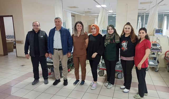 Müdür Tartar’dan acil servis ziyareti