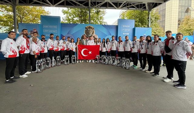 Milli sporcular Dünya Kupası'nda 27 madalya kazandı