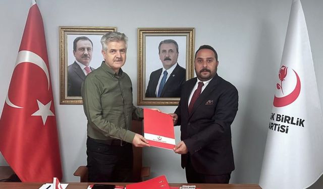 Büyük Birlik Partisi İl Başkanlığına Gölgesiz atandı