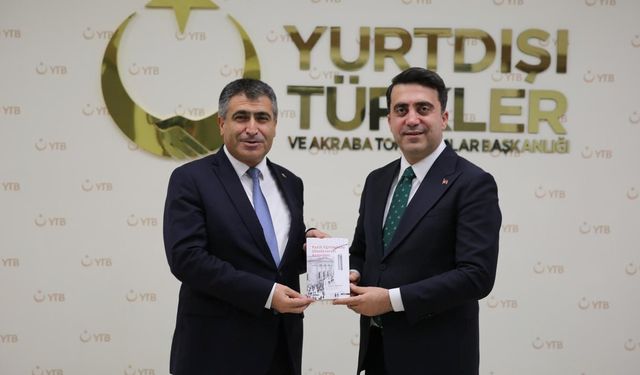 NEVÜ Rektörü Aktekin YTB Başkanı Turus ile görüştü
