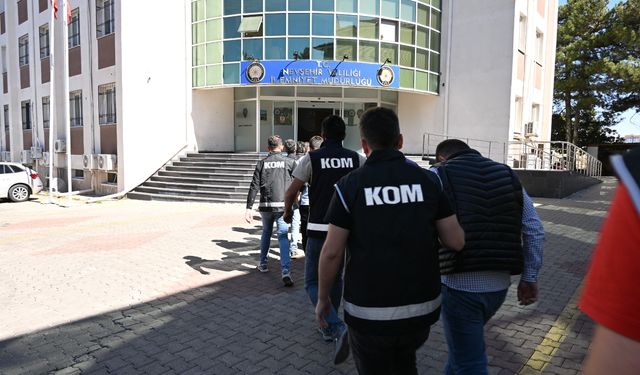 Nevşehir’de rüşvet ve usulsüzlük operasyonu: 20 gözaltı