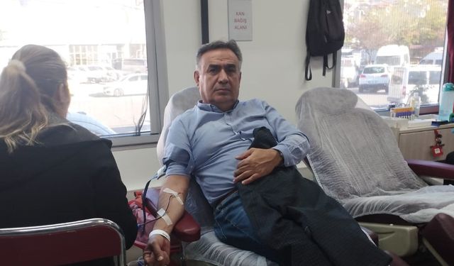 Yaşı kadar kan bağışıyla hayatlara umut oldu