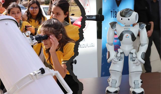 Nevşehir’de bilim festivali robot selamı ile başladı