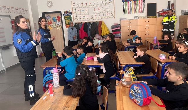 Nevşehir’de miniklere trafik eğitimi