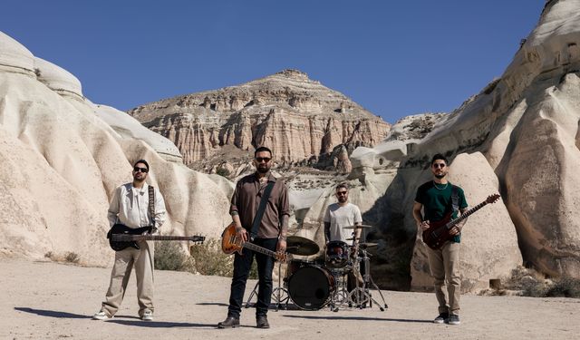 Pera Grubunun yeni şarkısı Kapadokya’da yankılandı