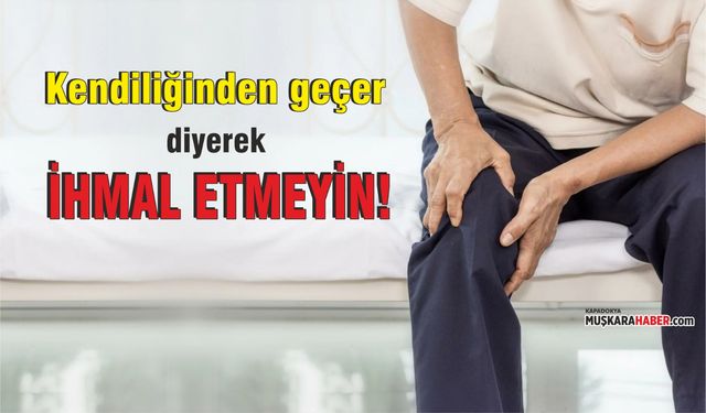 Diz ağrısı çekenler dikkat! Neler yapılmalı