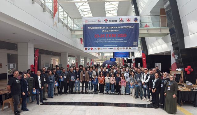 Bilim festivaline 25 binden fazla kişi katıldı