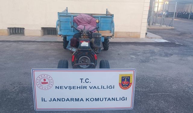 Ürgüp’te pat pat motoru hırsızı yakalandı