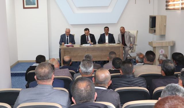 Gülşehir’de köylere götürülecek hizmetler değerlendirildi