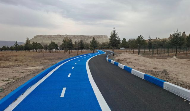 Yeni bisiklet yolu projesinde sona yaklaşıldı