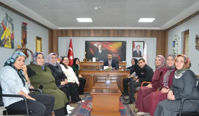 Çalışanlardan İl Müdürü Selçuk’a veda ziyareti