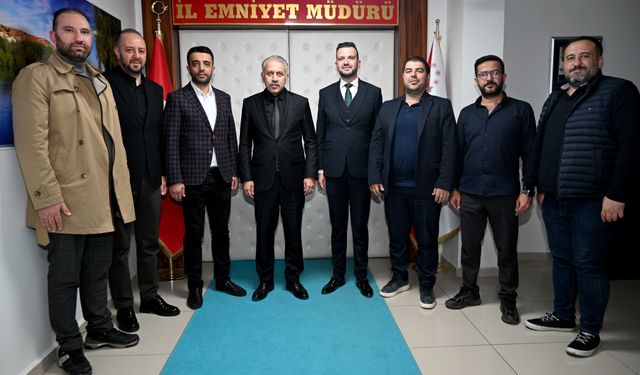 NESİAD heyeti Emniyet Müdürü Karaman'la görüştü