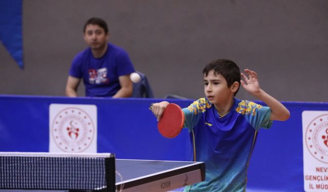 Minik sporcular milli takım için mücadele ediyor