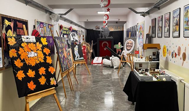 Avanos’ta geri dönüşümle sanat buluştu