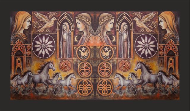 Güneşin Dokunduğu Yer Sergisine yoğun ilgi