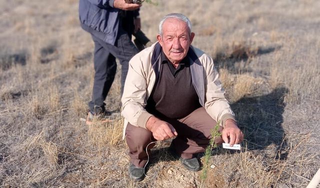 Gülşehir’de fidanlar “yeşil vatan” için toprakla buluştu