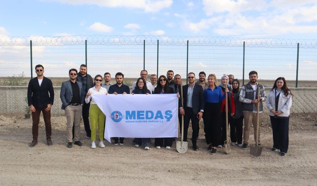 MEDAŞ ailesinden yeşil geleceğe katkı