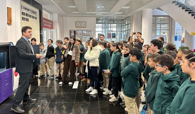 Gazi Ortaokulu öğrencilerine üniversite deneyimi