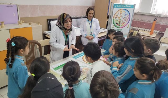 Nevşehir’de miniklere sağlık bilinci aşılandı