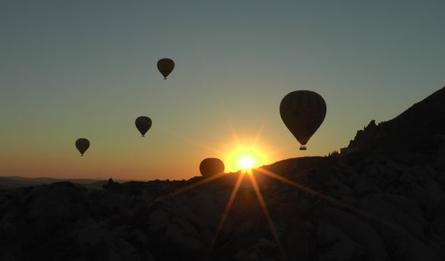 Kapadokya semaları sıcak hava balonlarına hasret kaldı