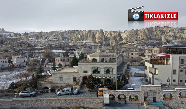 Kapadokya’da yeni yıl bereketi: Oteller doldu