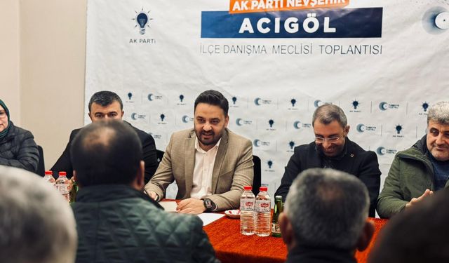 AK Parti Acıgöl Dayanışma Meclisi Toplantısı yapıldı
