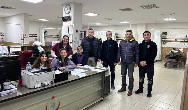 İl Sağlık Müdürü Tartar’dan acil servislere gece ziyareti