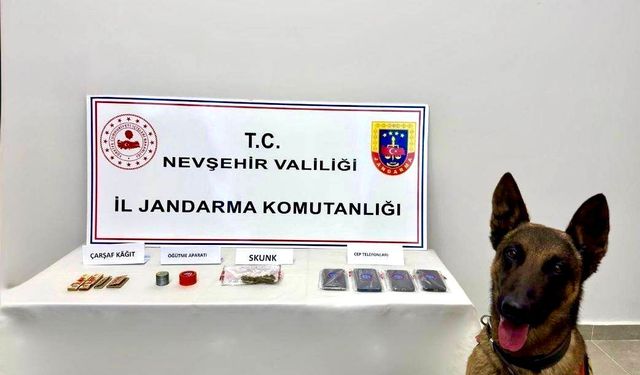 Nevşehir İl Jandarmadan zehir tacirlerine darbe