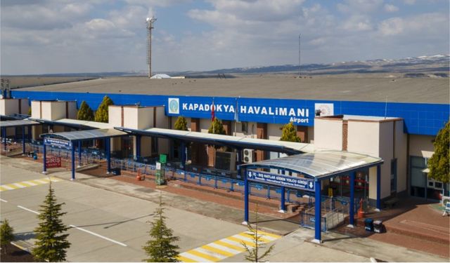 Kapadokya Havalimanı 707 bin yolcuya hizmet verdi