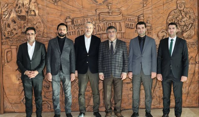 Cihannüma ve TARF’tan NEVÜ Rektörü Aktekin’e ziyaret