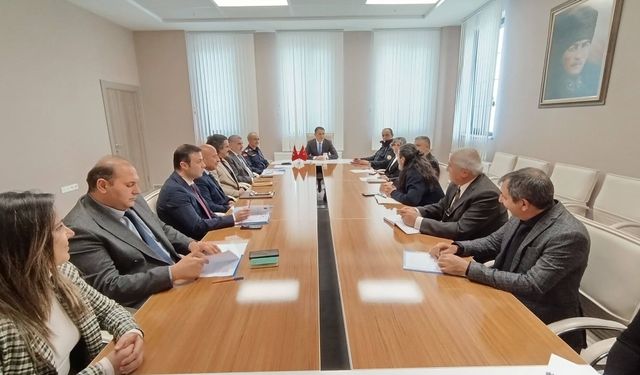 Avanos’ta emniyet, asayiş ve kamu hizmetleri ele alındı