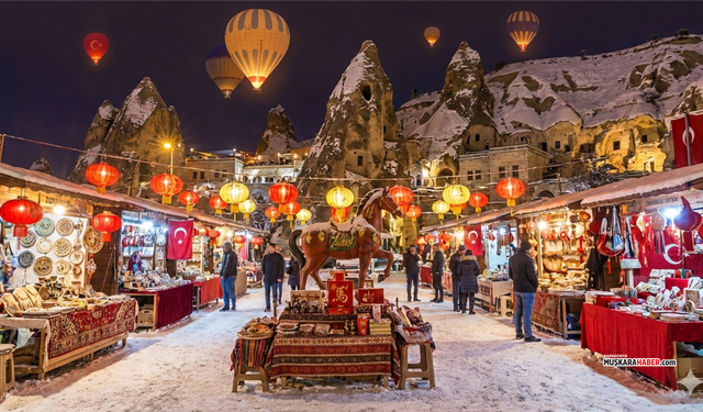 Kapadokya’da Çin At Yılı festivali: Ürgüp’te gece pazarı kuruluyor