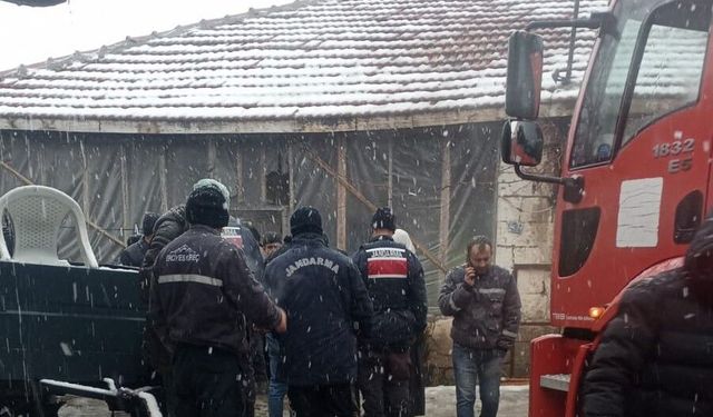 Avanos Türkeli beldesinde evde yangın çıktı