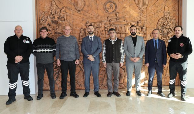 Öz Büro İş’ten Rektör Aktekin’e ziyaret