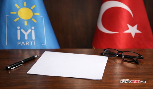 Nevşehir İYİ Parti’de dikkat çeken istifa