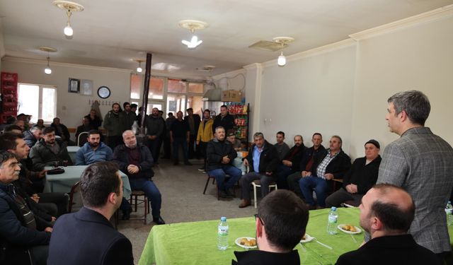 Aslanbay, Taşkınpaşa’da vatandaşlarla bir araya geldi