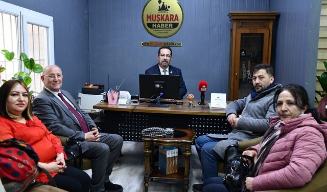 CHP Nevşehir heyetinden Muşkara Haber'e ziyaret