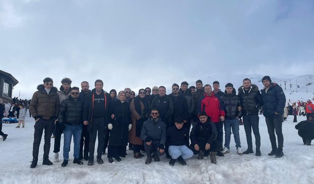 Avanos’un gençleri Erciyes’te buluştu