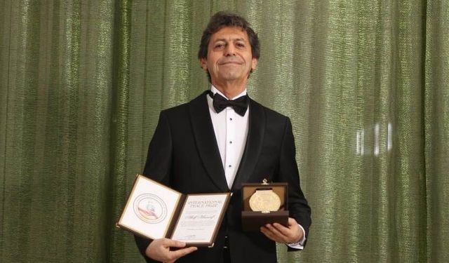Barış elçisi Akif Manaf’a 2025 International Peace Prize onuru