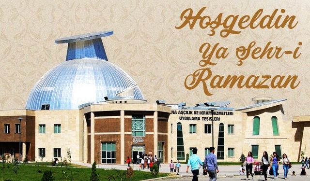 NEVÜ’de ramazan sofrası kuruluyor: Öğrencilere ücretsiz iftar