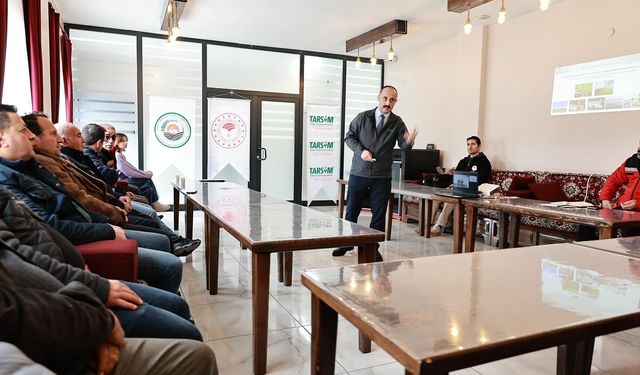 Nevşehir’de üreticilere TARSİM anlatıldı
