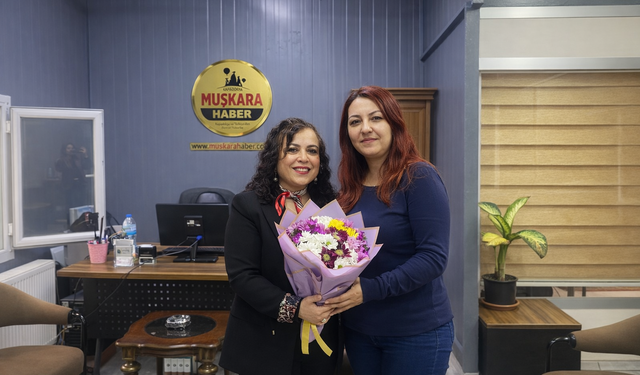Ayşe Paslanmaz’dan Muşkara Haber’e anlamlı ziyaret!