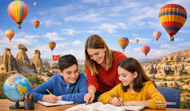 Gönüllü eğitmenler öğrencilerle buluşuyor